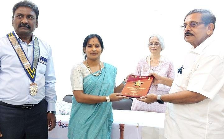 Vocational Excellence Award — Rotary Club of Madras Ashok Nagar