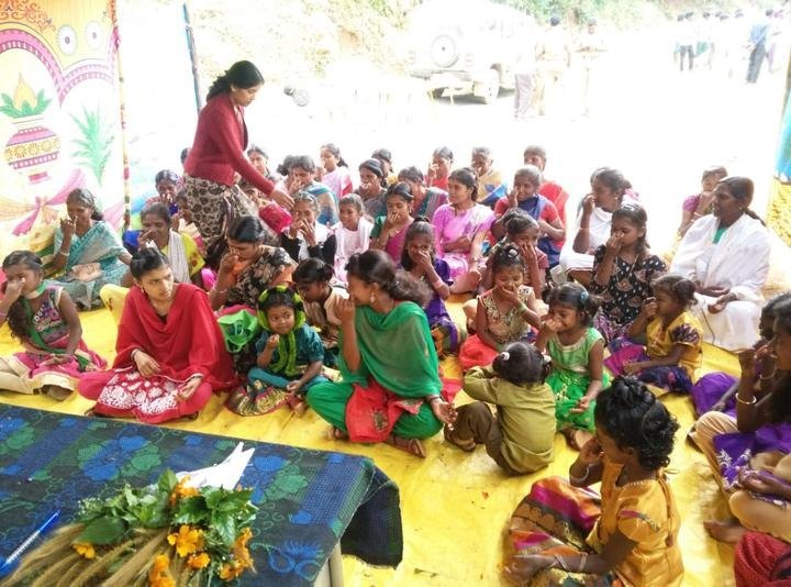 Community programme with the Kurumba community