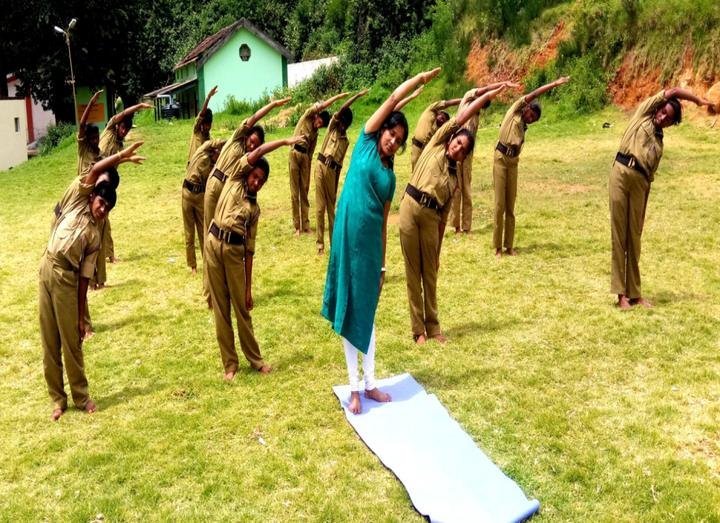 NCC Cadets — National Tribal School, Kodapmund